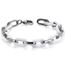 Fremragende Kvalitet Kvindelig Hvid Wolfram Keramisk Armbånd