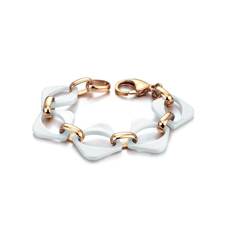 Høj Kvalitet Hvid Wolfram Keramisk Armbånd