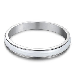 Pålidelig Omdømme Mandlig Hvid Wolfram Keramisk Armbånd