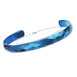 Pålidelig Ydeevne Blå Wolfram Keramisk Armbånd