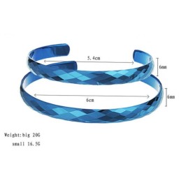 Pålidelig Ydeevne Blå Wolfram Keramisk Armbånd