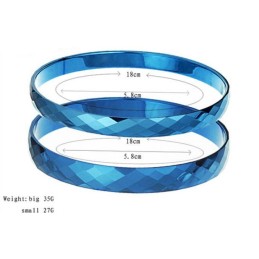 Stabil Kvalitet Blå Wolfram Keramisk Armbånd