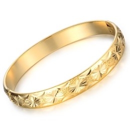 Stabil Kvalitet, Elegant 18 Karat Forgyldt Armbånd Til Kvinder