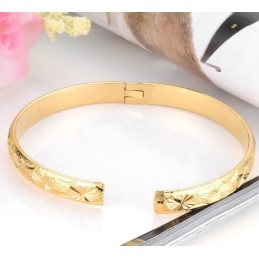 Stabil Kvalitet, Elegant 18 Karat Forgyldt Armbånd Til Kvinder