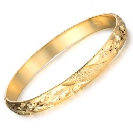 Nem At Bruge Armbånd Med Stjernemønster Og 18 Karat Forgyldt Til Kvinder