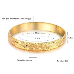 Høj Kvalitet 18 Karat Forgyldt Armbånd Til Kvinder