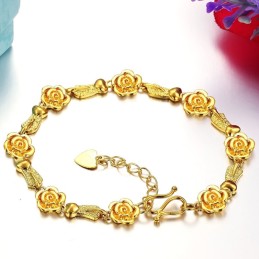 Høj Kvalitet 18 Karat Forgyldt Armbånd Til Kvinder