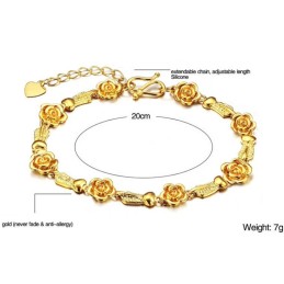 Høj Kvalitet 18 Karat Forgyldt Armbånd Til Kvinder