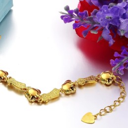 Høj Kvalitet 18 Karat Forgyldt Armbånd Til Kvinder