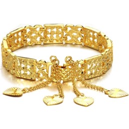 Holdbar I Brug 18 Karat Forgyldt Armbånd Til Kvinder