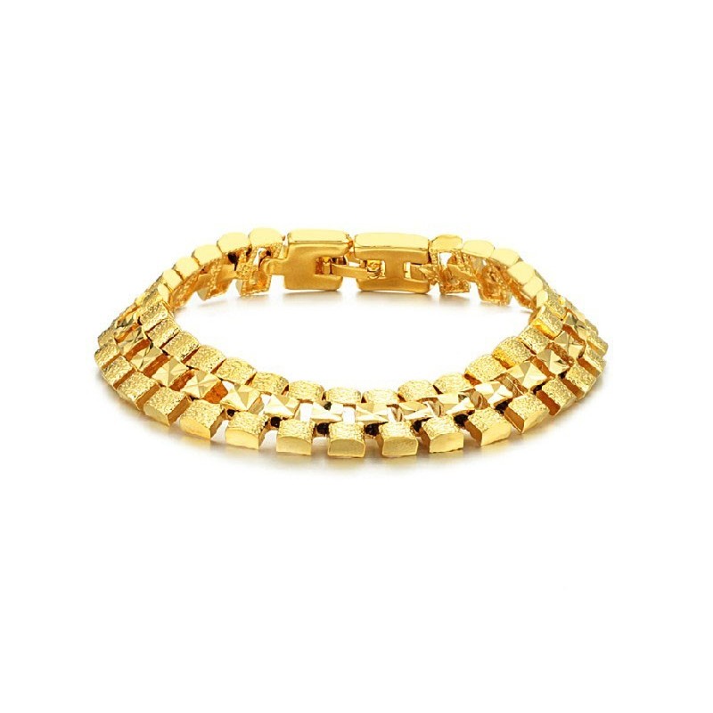 Nem At Bruge Kvindelig 18 Karat Forgyldt Armbånd
