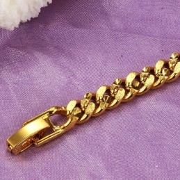 Pålidelig Kvalitets Kvindelig Scrub 18 Karat Forgyldt Armbånd