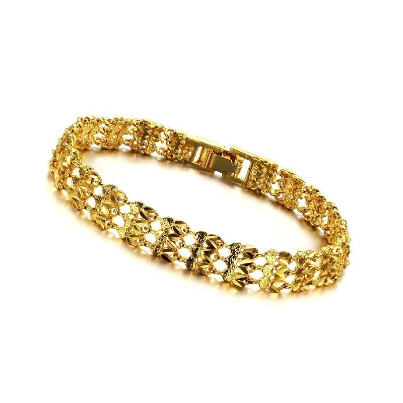 Høj Kvalitet 18 Karat Forgyldt Armbånd Til Kvinder