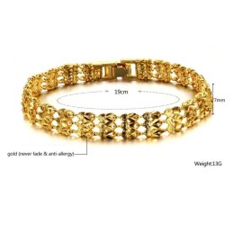 Høj Kvalitet 18 Karat Forgyldt Armbånd Til Kvinder
