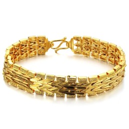 Klassisk 18 Karat Forgyldt Armbånd I Fremragende Kvalitet Til Kvinder