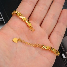 To Have A Long Story Elegant Armbånd Til Kvinder I 18 Karat Forgyldt