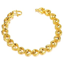 Høj Kvalitet Kvindelig Kæreste 18 Karat Forgyldt Armbånd