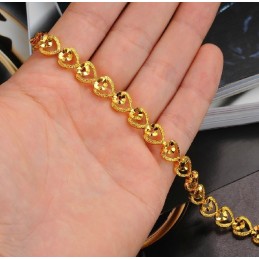 Høj Kvalitet Kvindelig Kæreste 18 Karat Forgyldt Armbånd