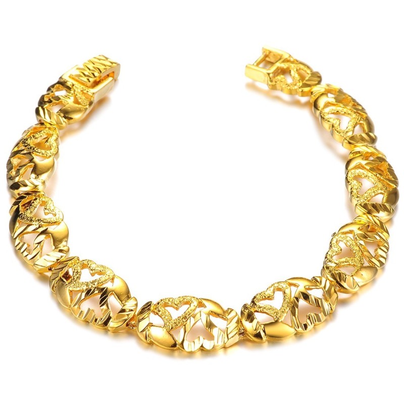 Pålidelig Omdømme Kvindelig Sweetheart 18K Forgyldt Armbånd