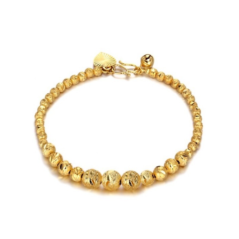 Høj Kvalitet, Kugleformet 18 Karat Forgyldt Armbånd Til Kvinder