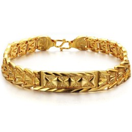 Kvalitets- Og Kvantitetssikret Klassisk 18 Karat Forgyldt Armbånd Til Kvinder