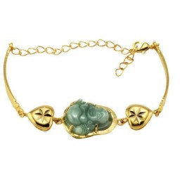 Komplet I Specifikationer For Kvindelig Sweetheart 18 Karat Forgyldt Armbånd