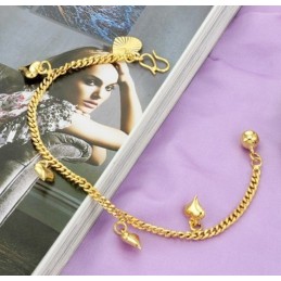 Pålidelig Omdømme Kvindelig Sweetheart 18K Forgyldt Armbånd Med Klokker