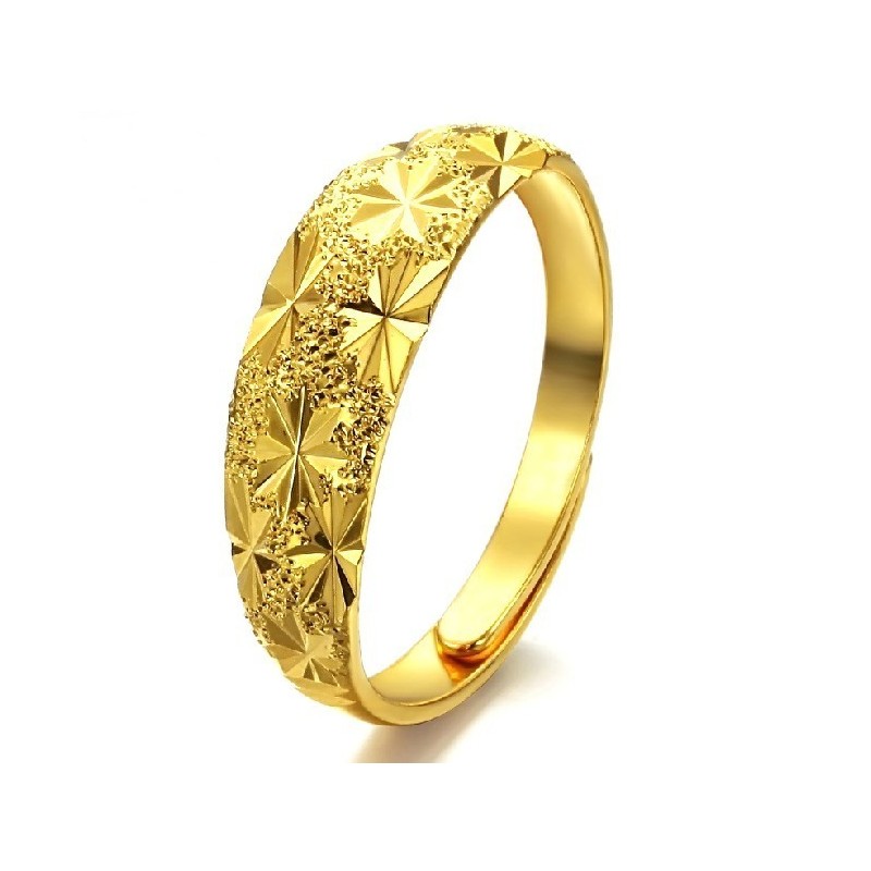 Klassisk 18 Karat Forgyldt Ring Til Kvinder I Overlegen Kvalitet