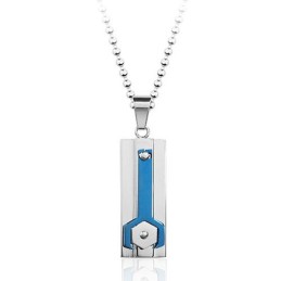 Calm Blue Titanium Vedhæng Mekanisk - Fri Kæde
