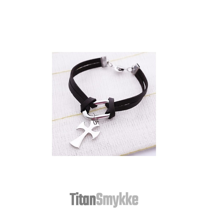 Wonens Titanium Kors Armbånd Wonens Titanium Kors Armbånd