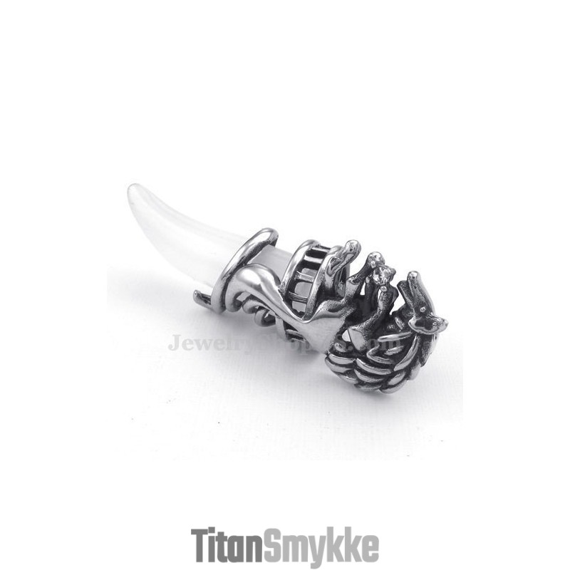 Udsøgt Titanium Ulvefangsvedhængshalskæde (Gratis Kæde)