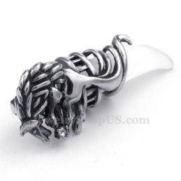 Udsøgt Titanium Ulvefangsvedhængshalskæde (Gratis Kæde)