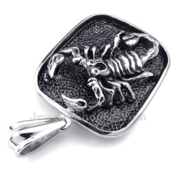 Titanium Skorpion Vedhæng Halskæde (Gratis Kæde)