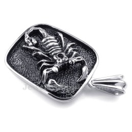 Titanium Skorpion Vedhæng Halskæde (Gratis Kæde)