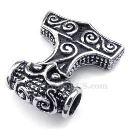 Thor'S Hammer Titanium Vedhæng Halskæde (Gratis Kæde)