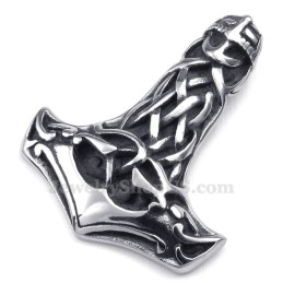 Kranie Titanium Thor'S Hammer Vedhæng Halskæde (Gratis Kæde)