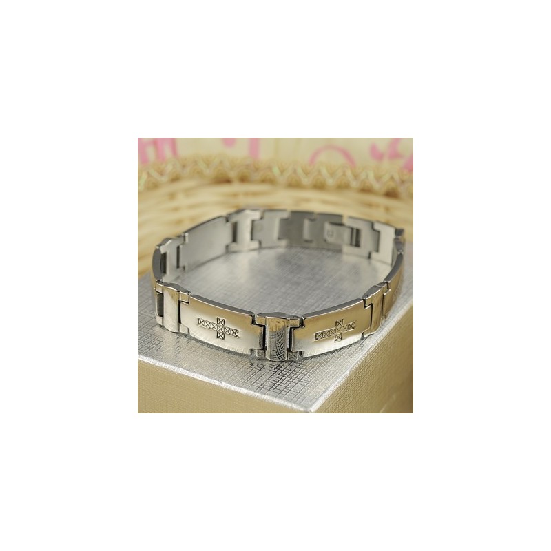 Herre Titanium Kors Armbånd