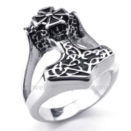 Titanium Thor'S Hammer Ring