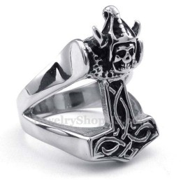 Titanium Thor'S Hammer Ring