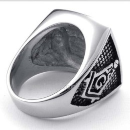 Titanium Frimurerring