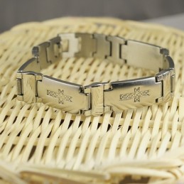 Herre Titanium Kors Armbånd