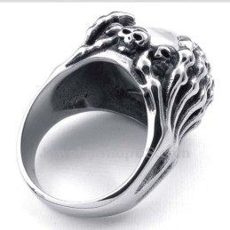 Titanium Sort Øjenring