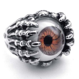 Titanium Brun Øjenring