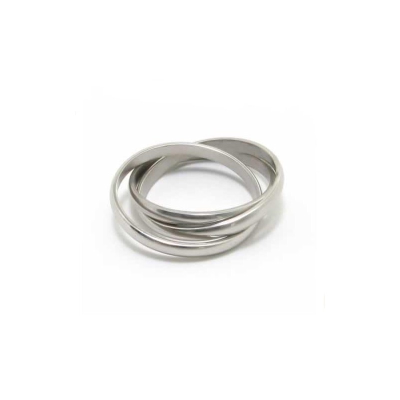 Tre Cirkler 8 Mm Titaniumring Tre Cirkler 8 Mm Titaniumring