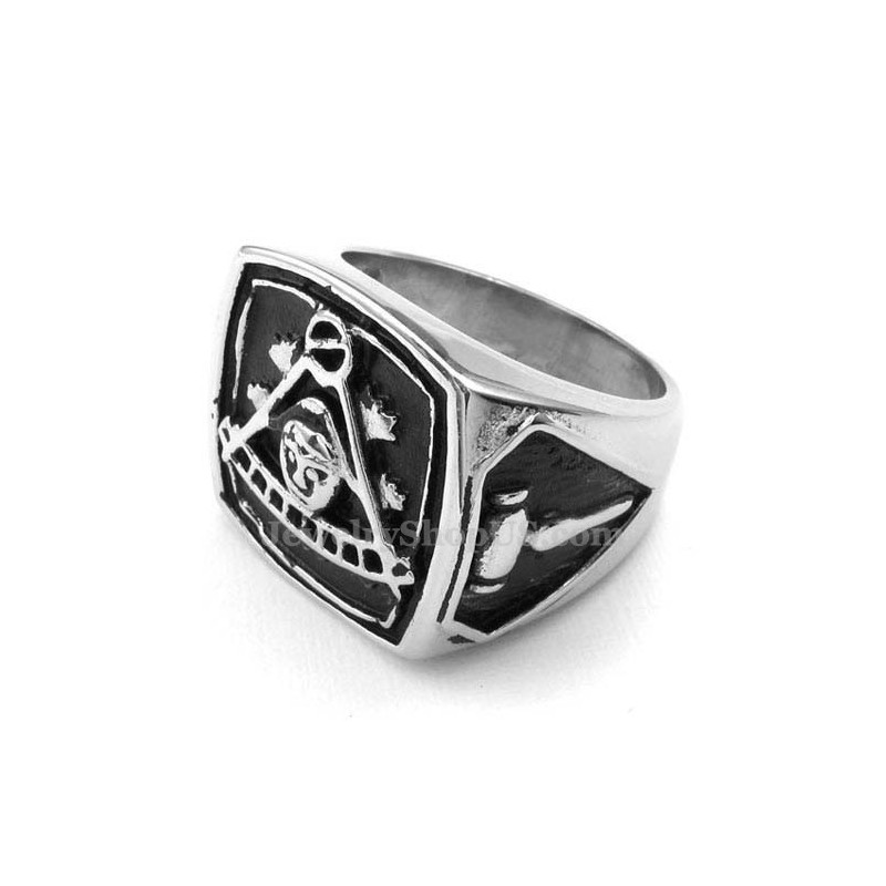 Titanium Frimurerring