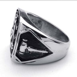 Titanium Frimurerring
