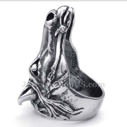 Titanium Hestehoved Ring