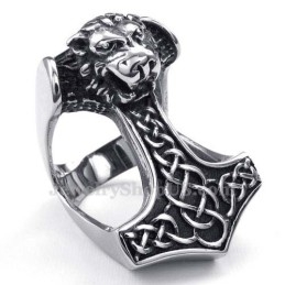 Titanium Løve Frimurerring