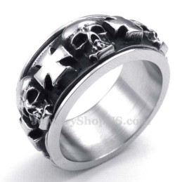 Titanium Rund Korskraniering