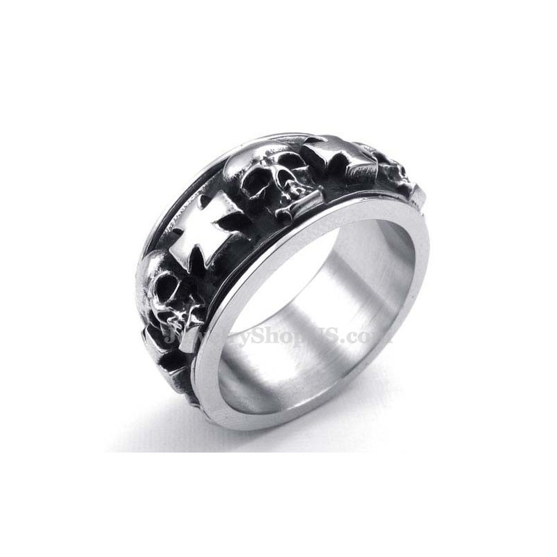 Titanium Rund Korskraniering